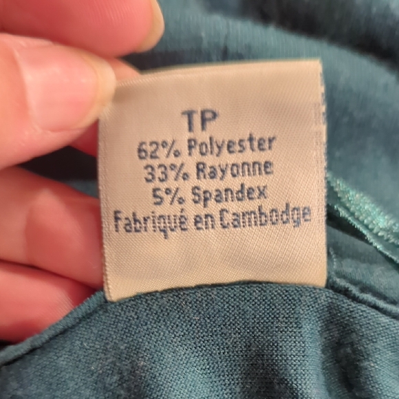 Teal Women's Top - Picture 6 of 8